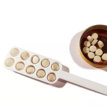 10 отверстий креативная ложка для таблеток мерная ложка гранулы лекарств счетное устройство домашний счетчик для подсчета таблеток 10 holes