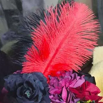 10 палочек, комплект украшений из перьев, центральные детали, поделки, ловцы снов, яркие цвета, перья, художественные проекты «сделай сам» королевский синий