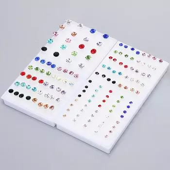 10 пар/20 пар набор сережек-гвоздиков маленькие серьги ювелирные изделия 3mm