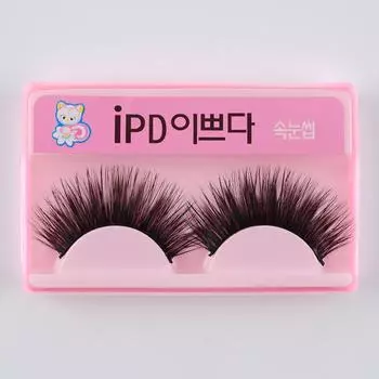 10 пар 3D искусственных накладных ресниц, пушистые, натуральные и длинные, толстые, мягкие, многоразовые, M53