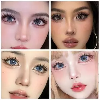 10 пар DIY пушистые накладные ресницы наращивание густые завитые ресницы для женщин/девушек Style 007