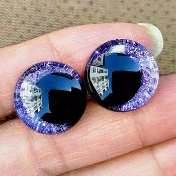 10 пар дизайн 16 25 мм мультфильм 3D блестящие игрушки безопасные глаза кукольные зрачки глаза с жесткой шайбой