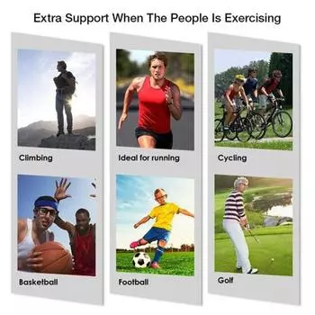 10 пар круглых спортивных противоскользящих мягких силиконовых комфортных очковых фиксаторов с заушниками чёрный