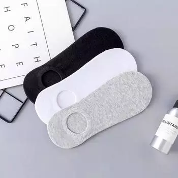 10 пар / лот носки до щиколотки дышащие кроссовки носки унисекс впитывающие пот летние невидимые черные/белые/серые однотонные