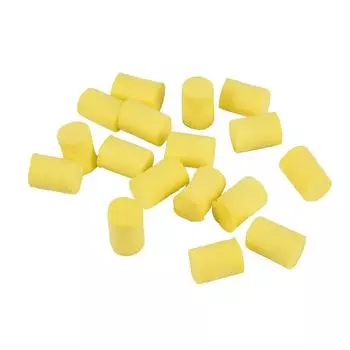 10 пар мягких пенных берушей для сна, путешествий, работы, защиты ушей, защиты ушей жёлтый