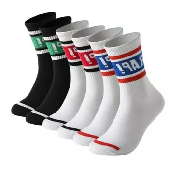 10 пар мужских и женских носков средней длины, впитывающих пот и дышащих носков для бега на открытом воздухе One size