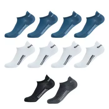 10 пар мужских носков, удобные дышащие элитные баскетбольные спортивные носки, толстая махровая подошва, впитывающие пот уличные беговые носки 38-43