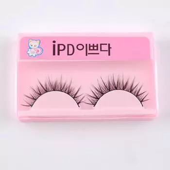 10 пар накладных ресниц из натуральной искусственной норки, натуральный вид, 100% ручная работа | многоразовые пушистые объемные длинные густые ресницы M51