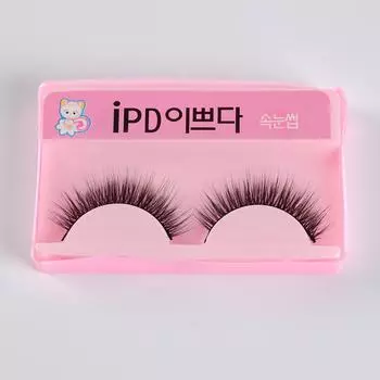 10 пар накладных ресниц из натуральной искусственной норки, натуральный вид, 100% ручная работа | многоразовые пушистые объемные длинные густые ресницы M50