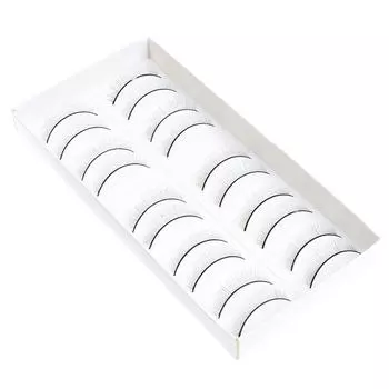 10 пар накладных ресниц ручной работы для обучения начинающих