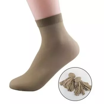 10 пар одноразовых носков из мягкого полиэстера, однотонные, дышащие, унисекс, для катка