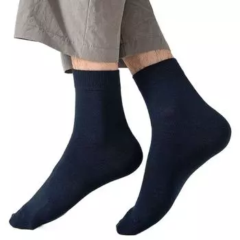 10 пар простых мужских носков средней длины, ультратонкие сетчатые однотонные деловые носки, мужские летние носки, лето темно серый