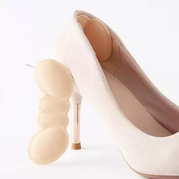10 пар противоскользящих наклеек на каблуки для женской обуви, стельки для высоких каблуков