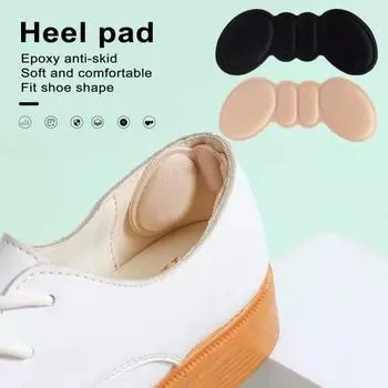 10 пар противоскользящих наклеек на пятки для женской обуви, стельки для высоких каблуков, спортивная обувь, дышащие, впитывающие пот защитные накладки на пятки 10 pcs