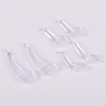 10 пар противоскользящих очков, крючки для ушей, держатель для очков, силиконовый держатель для висков