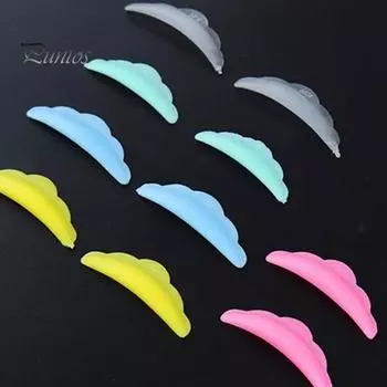 10 пар силиконовых подушечек для завивки ресниц, мягкие, нежные, эластичные, удобные для использования, прокладка для завивки ресниц синий