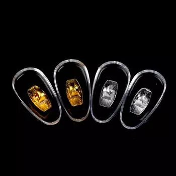 10 пар силиконовых винтов на носовых упорах, подставка для очков, поддержка носовой подушечки