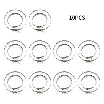 10 пар универсальных зажимов для обжимного чехла шарнира приводного вала из нержавеющей стали для авто / вездехода CV CHINA