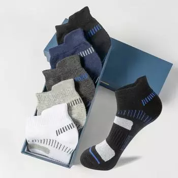 10 пар высококачественных мужских носков до щиколотки, хлопковые спортивные мягкие дышащие повседневные спортивные носки, новые мужские короткие носки, размер 38-46 EUR38-46 белый