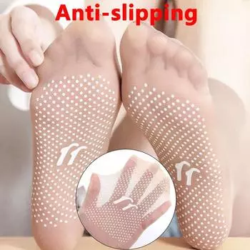 10 пар женских нескользящих носков, носки до щиколотки