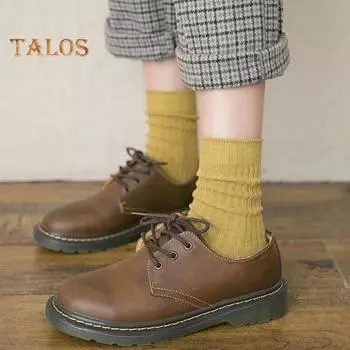 10 пар зимних носков, утолщенные плюшевые носки средней длины, высокоэластичные, с вышитым сердцем, нескользящие, не скатывающиеся, носки-тапочки, комфортные, теплые, спальные носки 10pcs