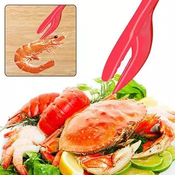 10 Pcs Crab Legs Cracker Seafood Preparation Compact Lobster Crawfish Prawns Shrimp Cracker Opener Shellfish Pick Seafood Tool синий