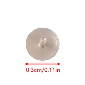 10 шт. универсальных подножек для циферблата, штифтов для локатора, аксессуары для ремонта циферблата, штифтов для локатора диаметром 0,6 мм, детали для ремонта часов золотой