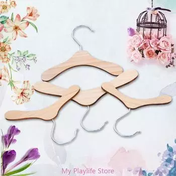 10 Pcs Dog Clothes Hanger Thin Space Saving Hook Practical and Durable Use Pet Gift for Small Dog Clothing
