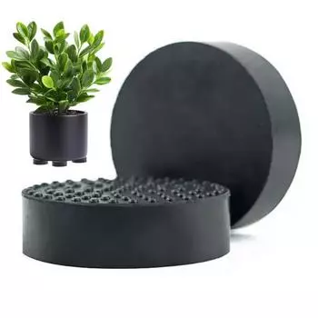 10 Pcs Flower Pot Drainage Feet Multi-Purpose Provide Ventilation And Drainage for Soil Great Load Bearing Garden Plant Pot Bottom Gasket for чёрный