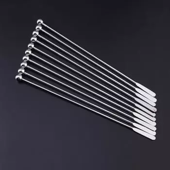 10 Pcs Long Handle Drink Stirrer Coffee Stirrers Swizzle Sticks Decoration Stirring Rod