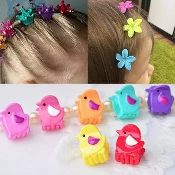 10 pcs / lot Cute Kids Hair Claws Hair Accessories Crown Princess Girls Barrette Hair Clips Hot-sale Top-end Basin Hooks