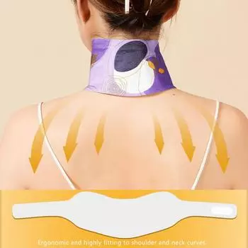 10 Pcs Neck Shoulder Patch Acupuncture Patch Heat Patch Long-Lasting Warm Knee Patch Full Body Relieve Relaxed B