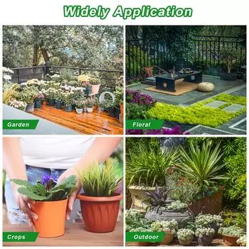 10 шт. подъемник для горшков для растений, прочная подставка для растений, черный круглый держатель для цветочных горшков для растений, пластиковые подставки для растений для помещений