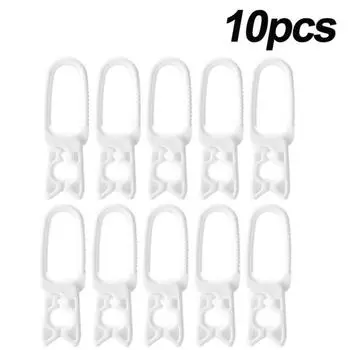 10 Pcs Plastic Clothes Pegs Small Washing Pegs Portable Laundry Clip for Household