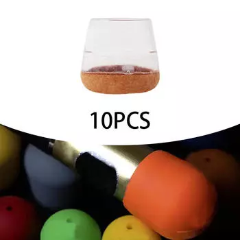 10 шт. Защитные колпачки для комля удилища, Держатели, Чехлы 2.8cmx2.5cm