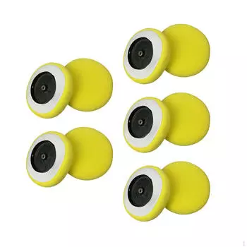 10 Pieces Polishing Bonnet Buffing Pad Covers Maintenance Tools Automotive Supplies Replace Sponge Diameter 20cm