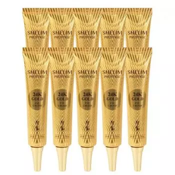 10 штук Shirim 24k Gold Prestige Крем для глаз, тюбик 40 мл