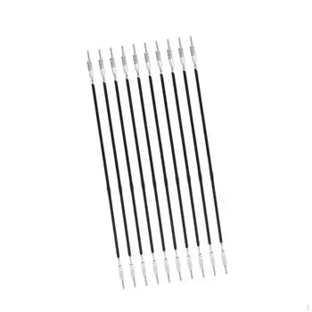 10 Pieces Viola Tailpiece Gut Cord Metal Wire Tail Replacement Stringed Instrument Accessory for