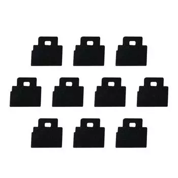 10 Pieces Wiper Rubber Blades Convenient Firm Novel