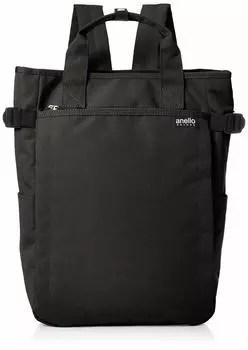 10 Pocket 2WAY Tote Backpack SPS Black [Anello Grande] GT-C3421