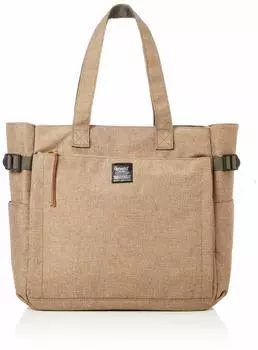 10 Pocket Tote Bag POST Beige [Anello] AT-C3132