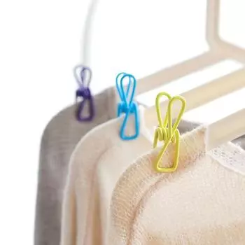 10 прищепок, прищепки для домашней одежды, небольшой зажим, ветрозащитные, прочные, фиксированные, пропитанные железом пластиковые сушильные носки 5.7*1.7*3cm/10pcs