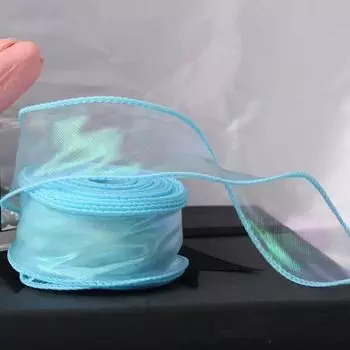 10 ярдов лента из пряжи «рыбий хвост» с бусинами 40 мм, материал для упаковки подарков, новый DIY декор