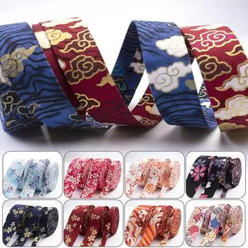 10 ярдов японского стиля сиба-ину ленточный узор ткань 25 40 мм шириной ленты кружевная отделка для DIY бант воротник швейный материал 25mm