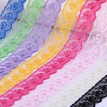 10 ярдов/рулон DIY Craft 3,5 см наклейки для одежды женские кружевные швейные аксессуары