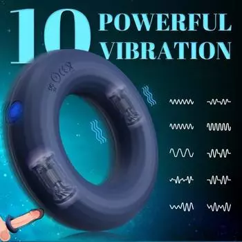 10 режимов вибрации, двойной мотор, мужской вибратор для более сильной эрекции, стимулирующий секс-игрушки для взрослых для мужчин