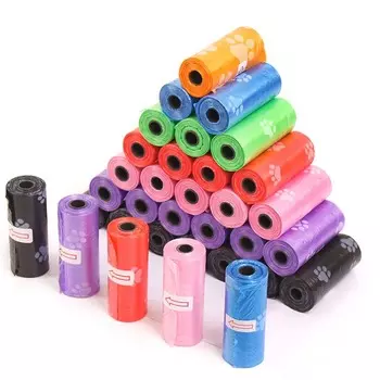 10 рулонов 150 шт., разлагаемые мешки для мусора для домашних животных, мешки для мусора для собак и кошек, сменный мешок для мусора, уличный домашний чистый сменный мешок для мусора