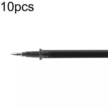 10 шт., 0,35 мм, черные, синие чернила Magics, стираемая гелевая ручка, школьные канцелярские принадлежности 10pcs синий