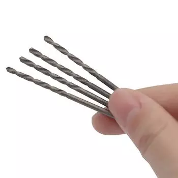 10 шт. 0,5–3,0 мм спиральное сверло HSS Micro, мини-сверло по высокоскоростной стали для дерева, пластика, мягкого металла 0.5mm