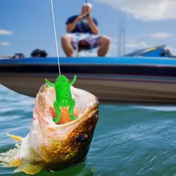 10 шт. 10 г лягушка мягкая приманка лягушка с ножками плавающая приманка Luya бионический внешний вид лягушка привлекательная рыболовная приманка рыболовные инструменты